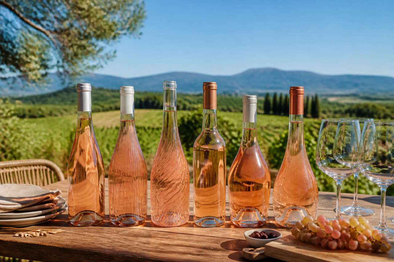 Les principales régions productrices de rosé Les principales régions productrices de rosé
