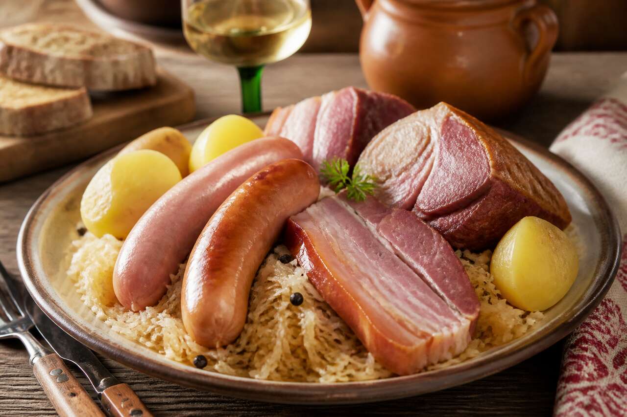 La choucroute garnie : tradition et saveurs