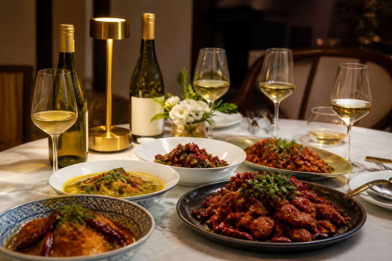 Vins blancs secs : alliés de la cuisine épicée