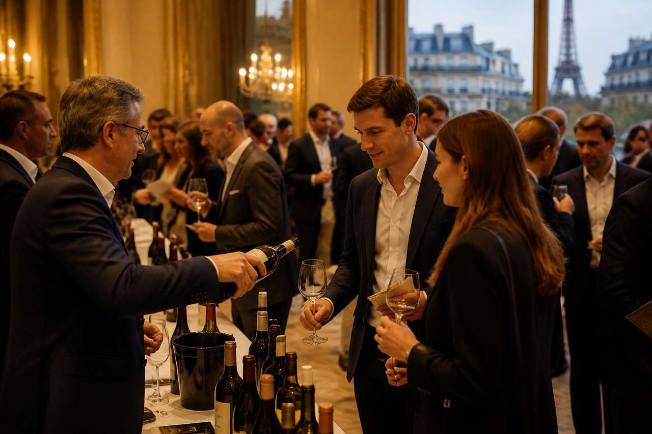 Présentation des partenaires vinotrip au grand tasting Présentation des partenaires vinotrip au grand tasting