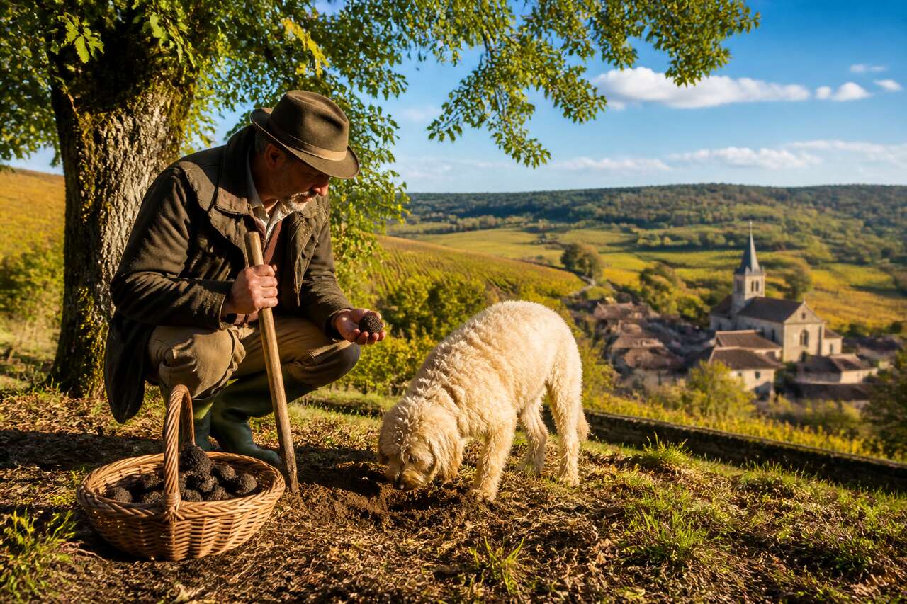 Truffe de Bourgogne : découverte du cavage en Côte-d'Or