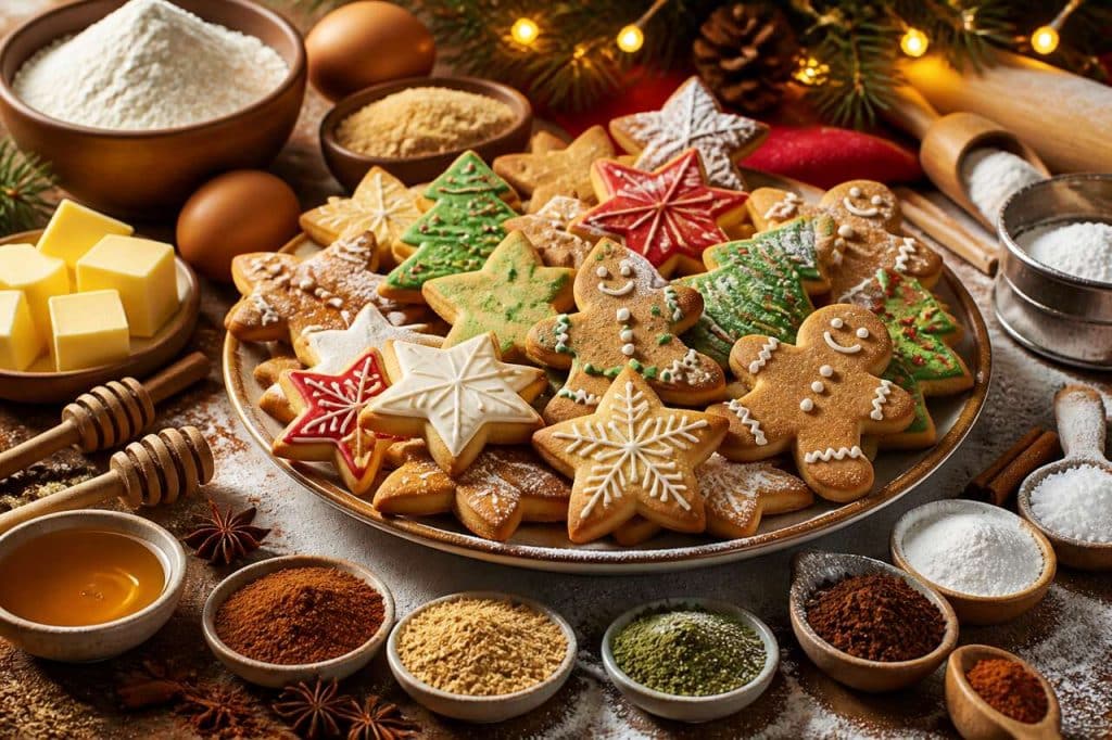 Recette de biscuits de Noël aux épices maison