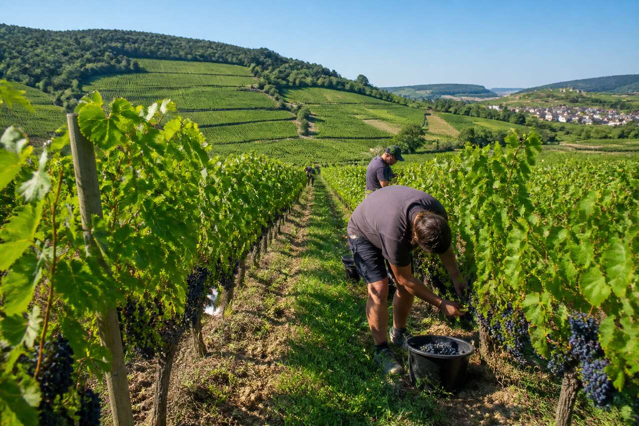 Le choix des dates de vendange Le choix des dates de vendange