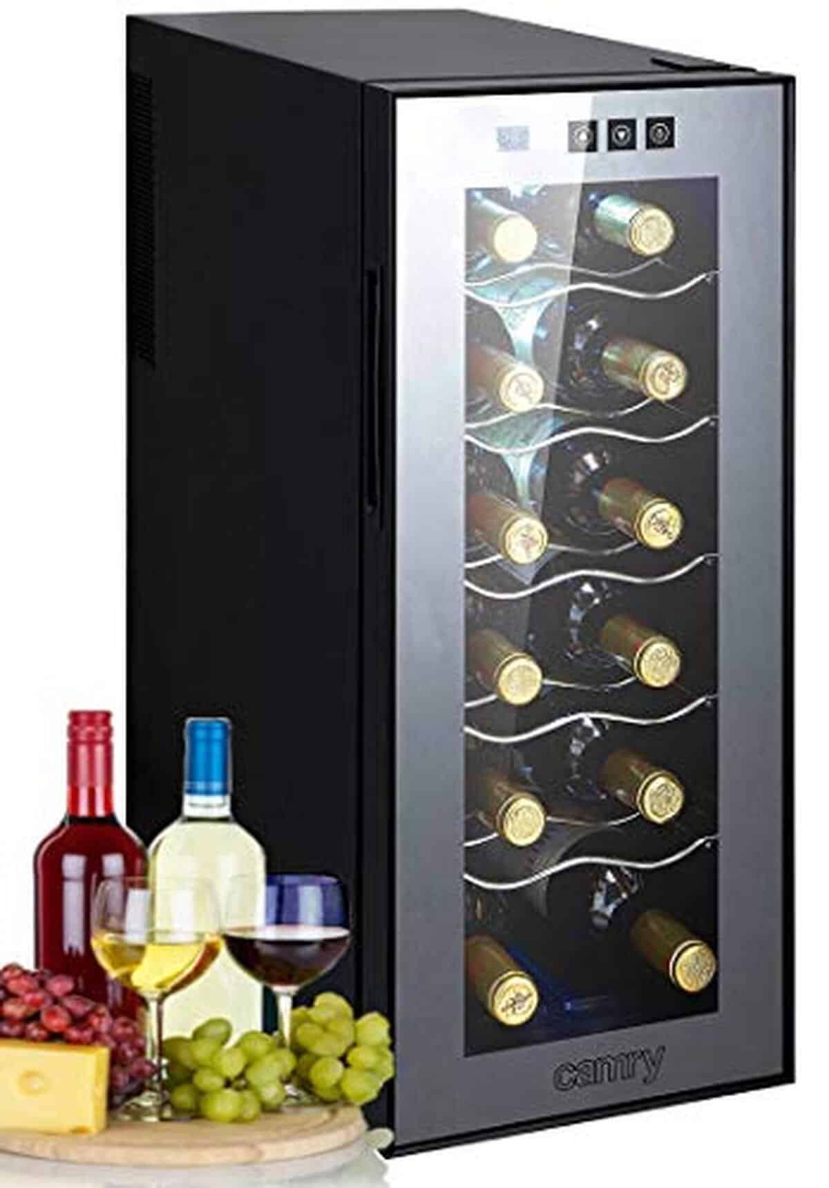 Test du mini-cave à vin Klarstein de 33 litres : un design compact et lumineux